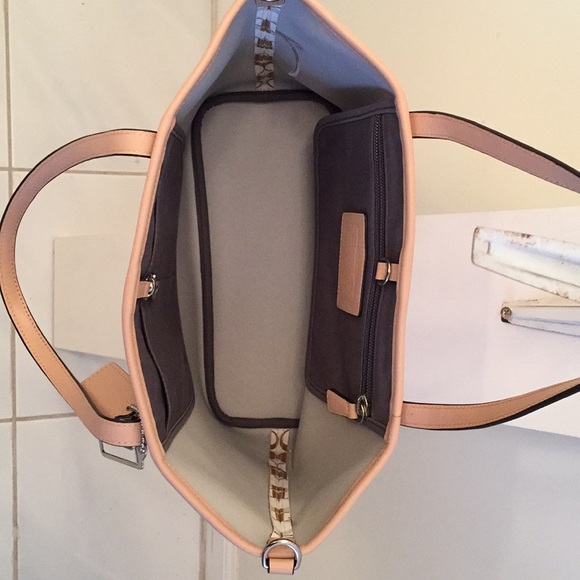 Great PVC tote with leather trims COACH - Picture 2 of 3